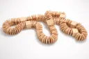 Wood Decorative Necklace in Eucalyptus