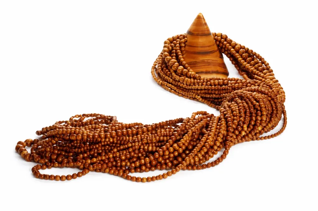 [IR201CL1] Decorative Wood Necklace